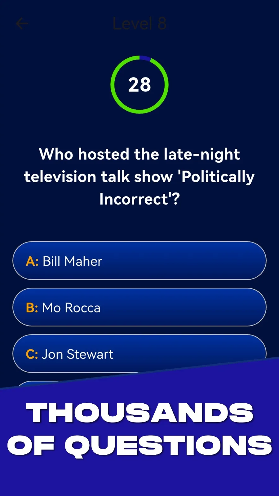 Millionaire Quiz screenshot 1