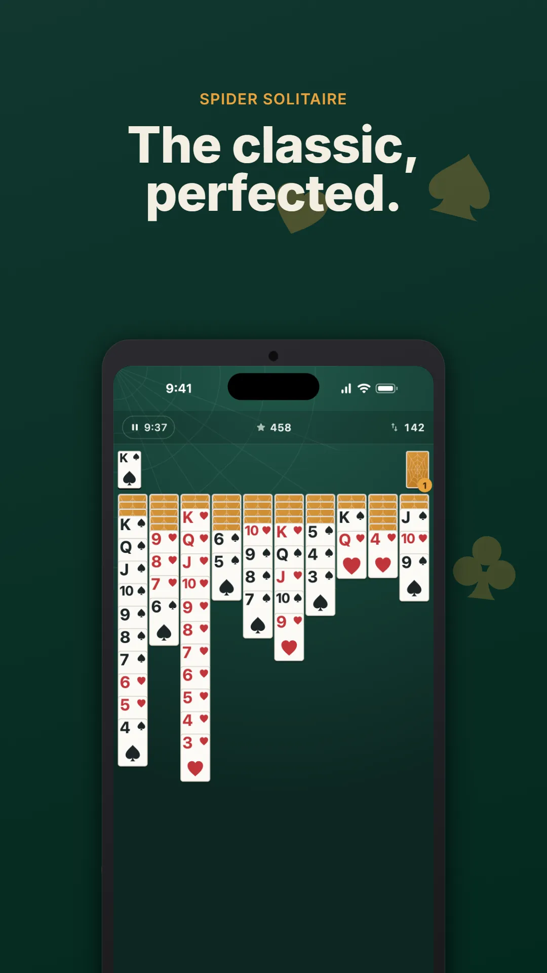 Spider Solitaire screenshot 1